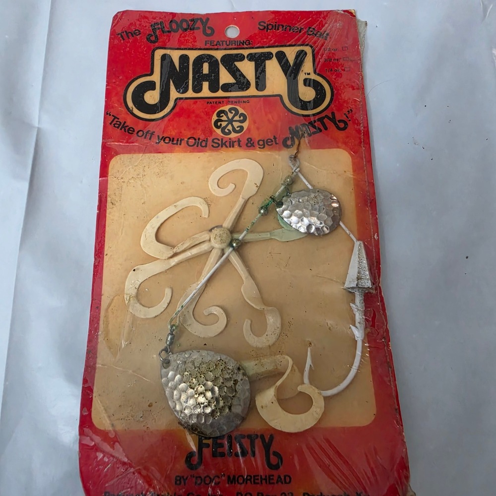 Doc Morehead Spinner Bait Unisex OS White Vintage Nasty Floozy Feisty Lure